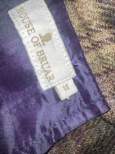 The House of Bruar Green Check 100% Pure New Wool Pencil Skirt Size 14 Lined - Picture 7 of 13