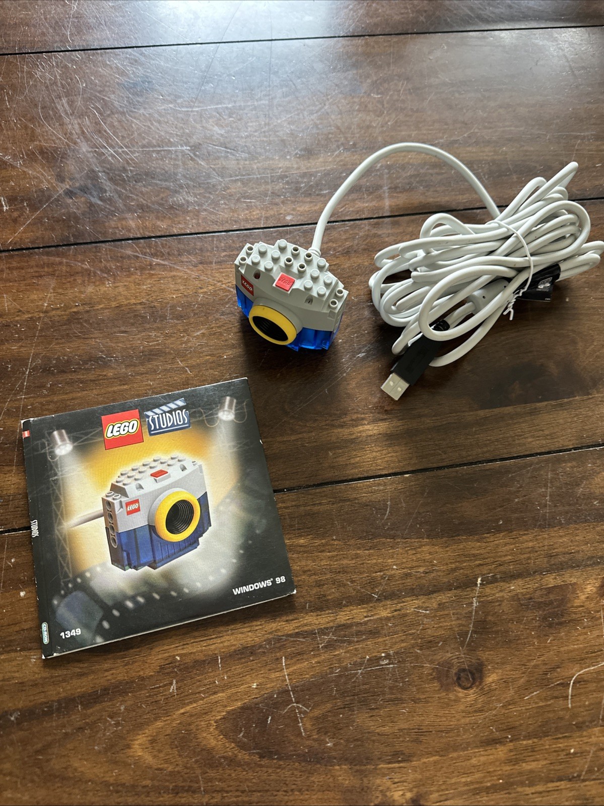 LEGO Studios MovieMaker Steven Spielberg USB Camera WITH CD (from set 1349)
