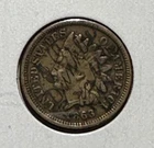 1863 US Copper Nickel Indian Head Cent! Choice VF Details! Civil War Days!