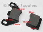 Massimo GKM 125. Mini Jeep-125, GoKart Disc Brake Pad Set