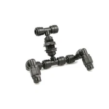 MISTKING DOUBLE MISTING "T" NOZZLE - REPTILES, AMPHIBIANS & HYDROPONICS