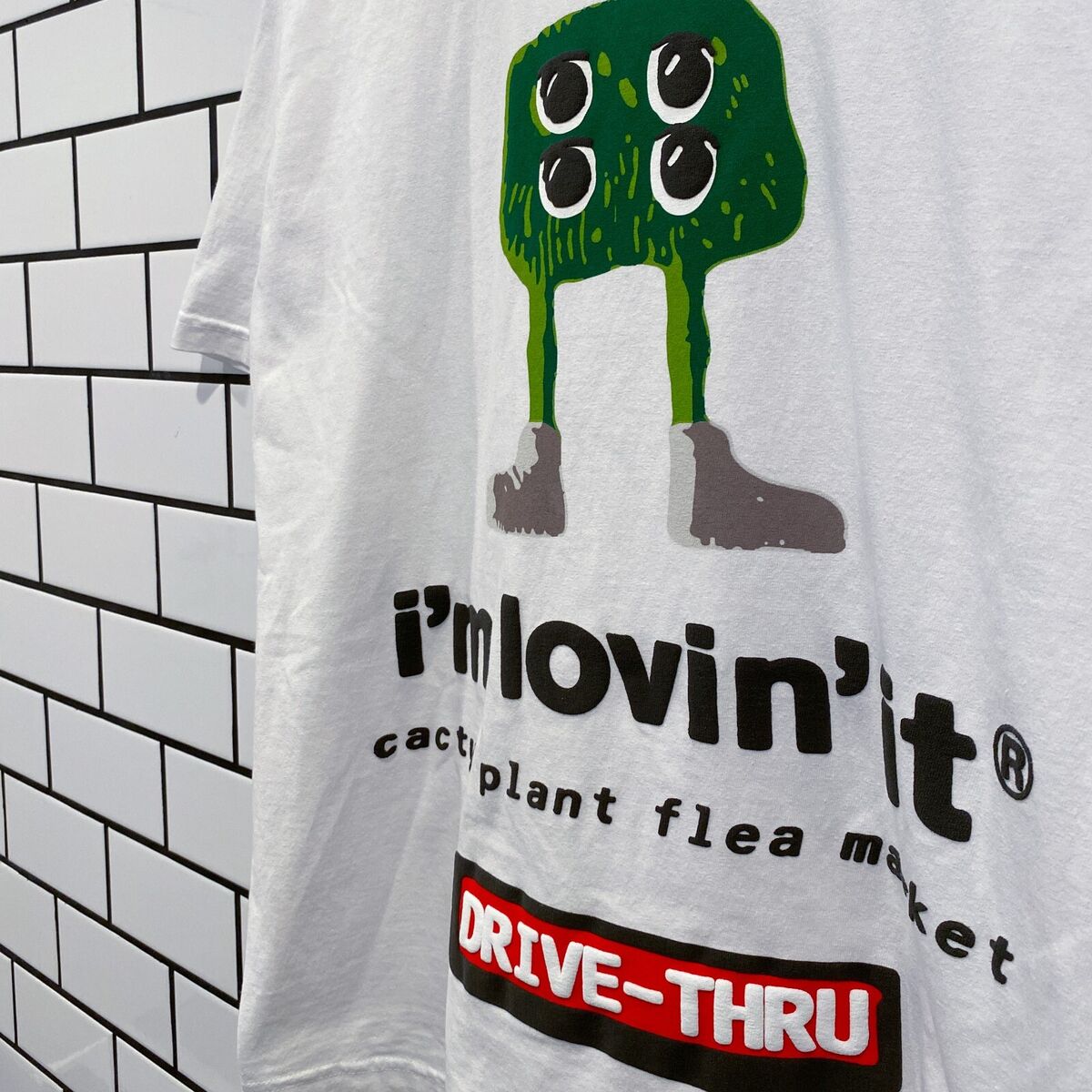 CACTUS PLANT FLEA MARKET CPFM X MCDONALDS FRY GUY TEE WHITE CACTUS PLANT FLEA MARKET CPFM X MCDONALDS FRY GUY TEE WHITE