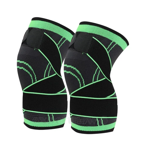 Knee Brace Compression Sleeve Support with Gel Pad Side Stabilizers Patella Wrap - Picture 53 of 57