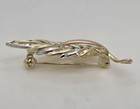14K GOLD LEAF BROOCH PIN~3.2 GRAMS~BEAUTIFUL~NOT SCRAP — photo 7