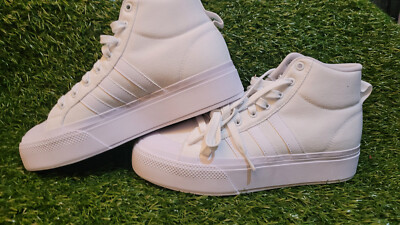 adidas Bravada 2.0 Mid Platform White, Women's Size 9, NWOB