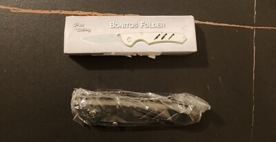 Frost Cutlery Bonitos Folder Folding Pocket Knife Plain Edge 2 3/4''