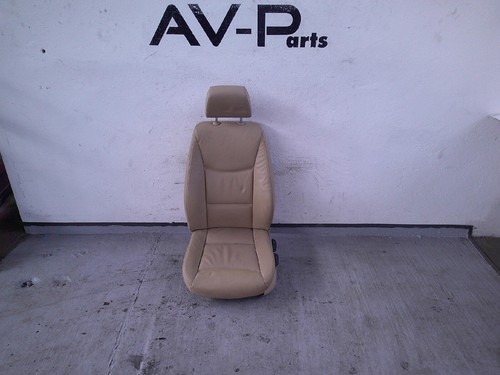 Original BMW 3er E90 Sitz links Fahrerseite Fahrersitz vorn Dakota Beige Leder