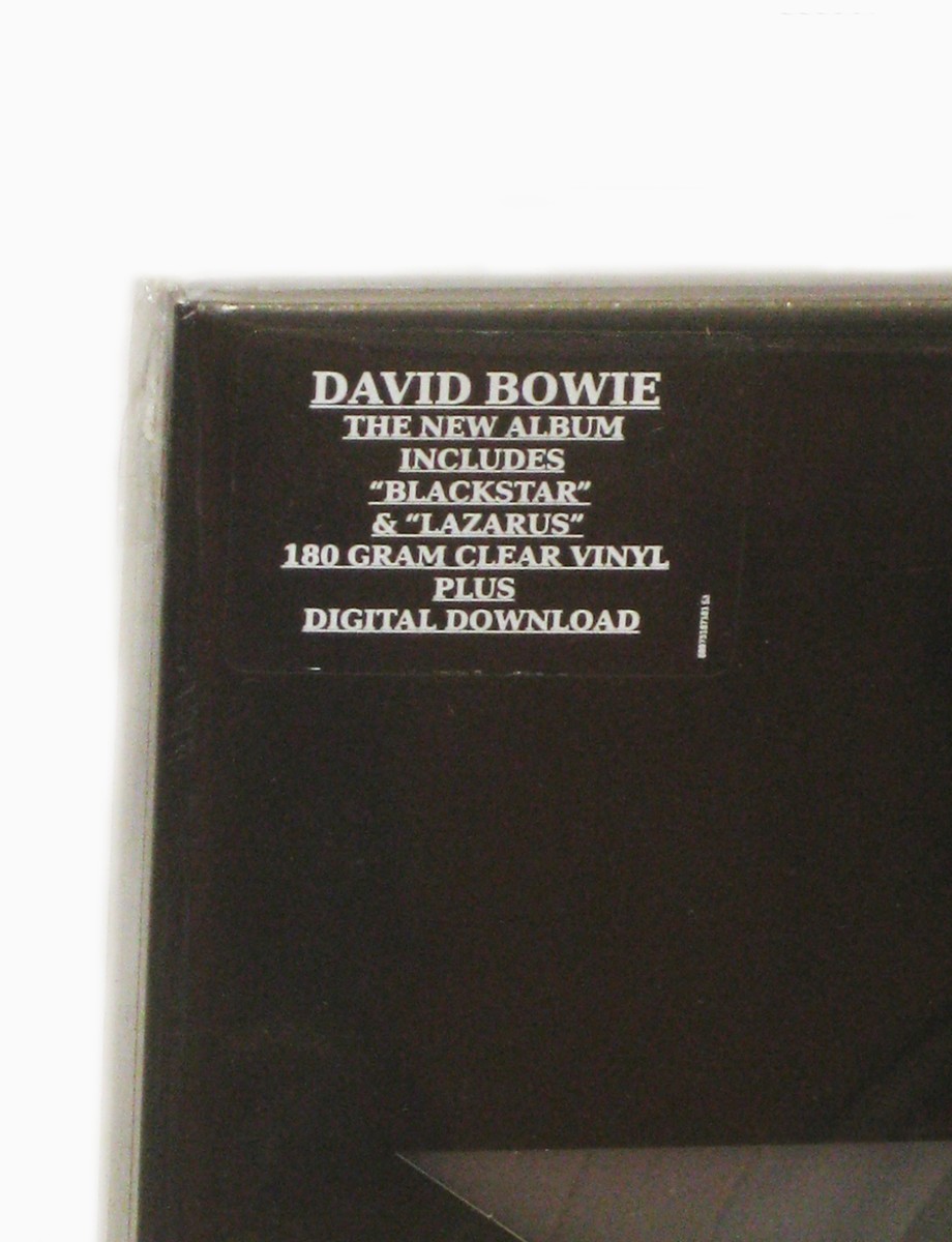 稀少USオリジナルClear☆Blackstar David Bowieレコード David Bowie – ☆ (Blackstar) – Vinyl (Clear, 180g, LP, Album