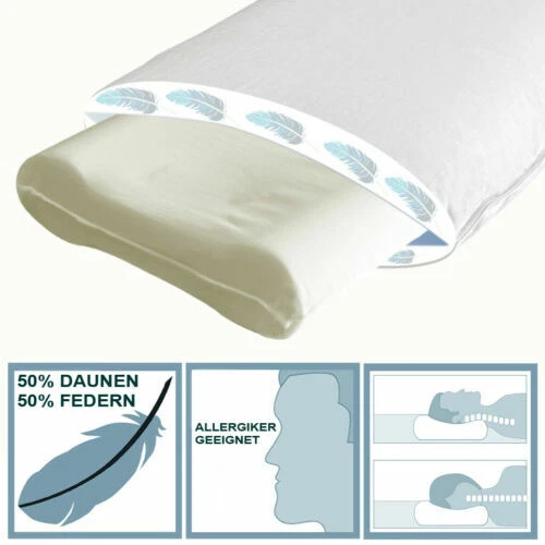 Hypoallergene Nackenstützkissen Memory-Schaum