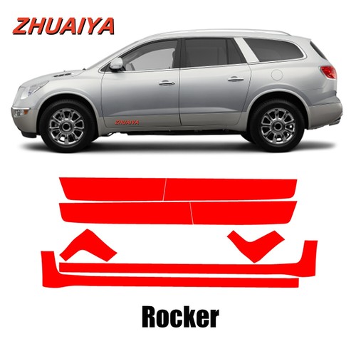 Rockers PreCut PPF Paint Protection Film For BUICK ENCLAVE BASE 2010-2012