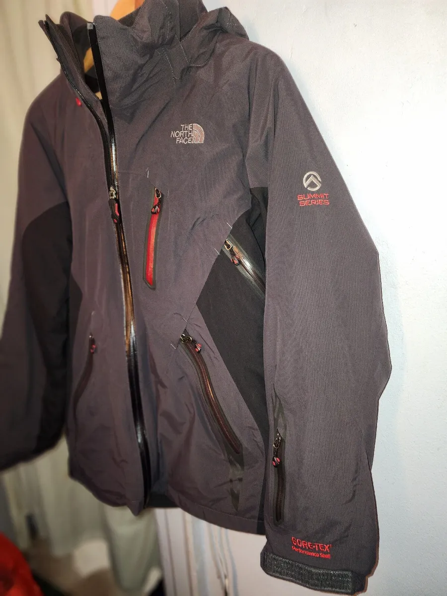 The NORTH FACE gore Tex Performance Shell RECCO Jacket Mens Sz