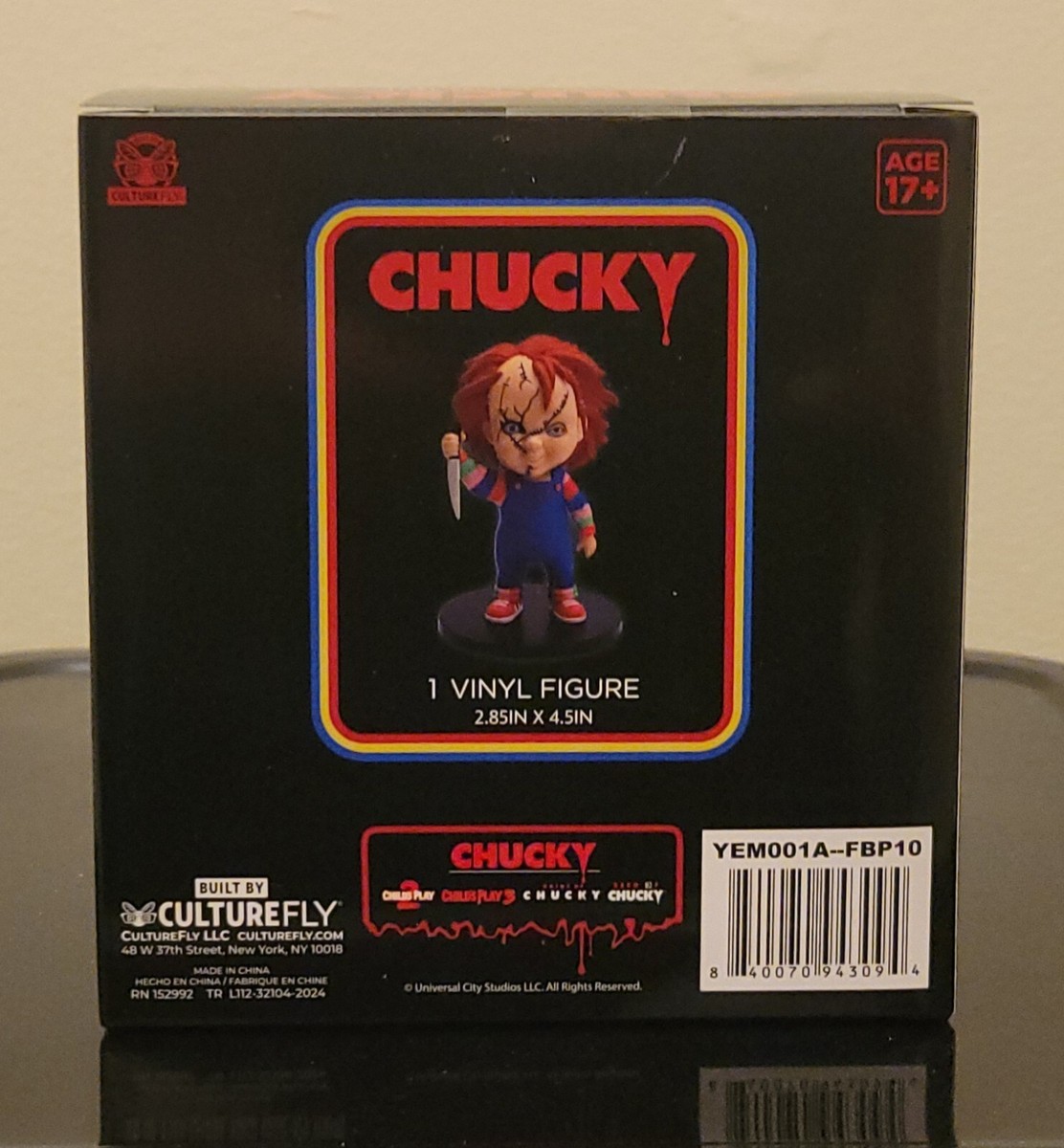 チャイルドプレイ　Vinyl Collectible Dolls Chucky Doll Vinyl Figure Rare Halloween Collectible