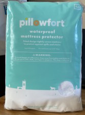 Waterproof Mattress Protector Size Full Sealed White by Pillowfort brand new