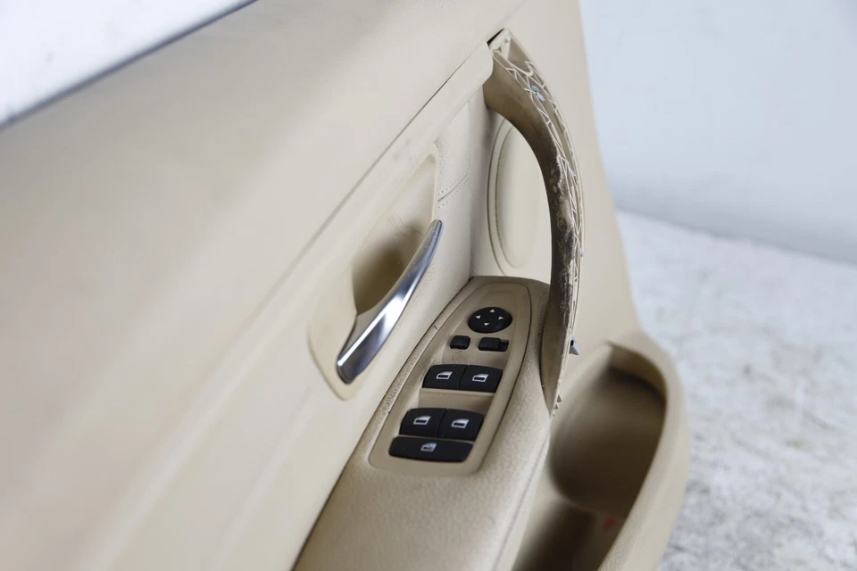 12-18 BMW 3 SERIES F30 FRONT & REAR LEFT RIGHT DOOR PANELS SET VENETO BEIGE OEM Foto 3 de 4