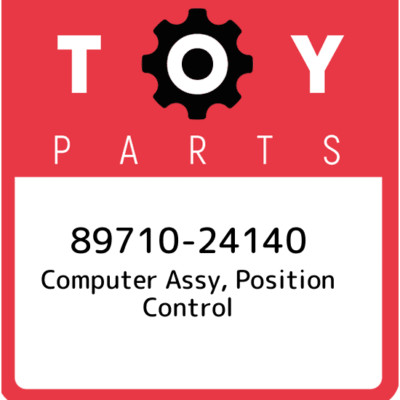 89710-24140 Toyota Computer assy, position control 8971024140, New Genuine OEM P