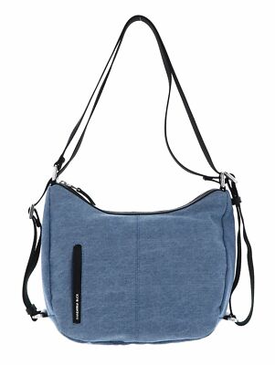 MANDARINA DUCK Hunter Denim Crossover Umhängetasche Jeans Tasche blau