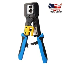 Network Data Cable RJ45 Cat6 Cat5e Wire Crimping Tool Crimper Crimping Pliers