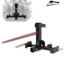 3 Point Receiver Trailer Hitch for Cat 1 Drawbar Quick Hitch Hay Attachment