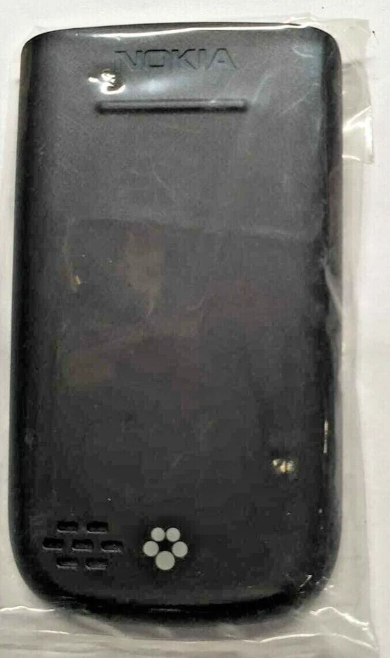 Funda trasera puerta batería para Nokia 1680 clásica carcasa de repuesto negra Foto 3 de 4