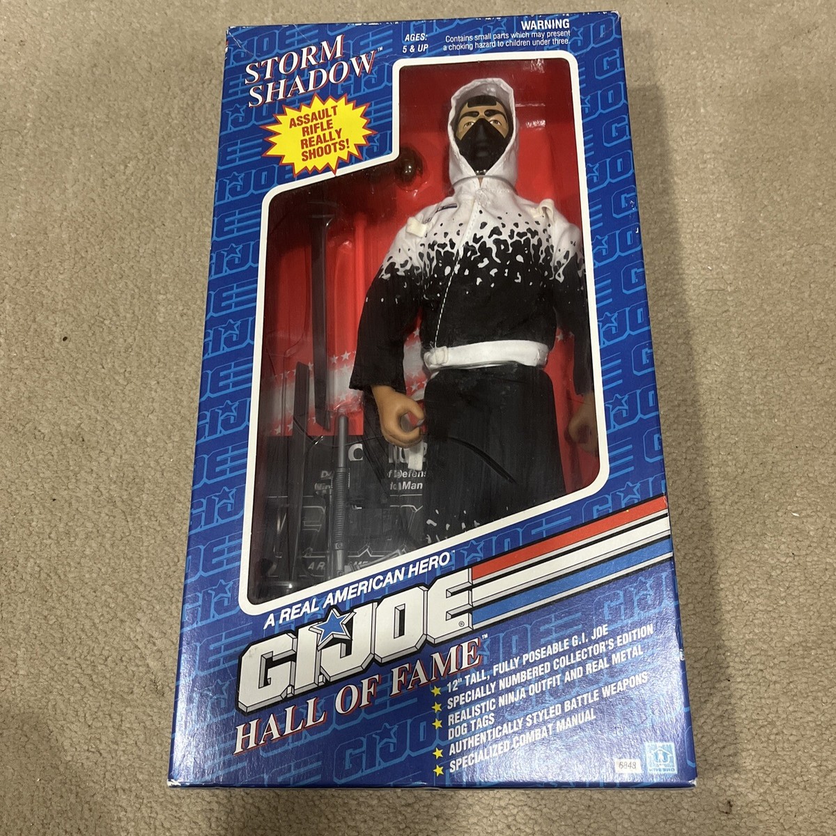 その他 G.I. Joe Hall of Fame Storm Shadow 1:6 Scale GI Joe - Hall Of Fame- “Storm Shadow ” - 1992