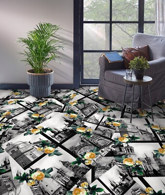3D Gray Photo SKE3371 Floor WallPaper Print Decal Epoxy Floor Deco