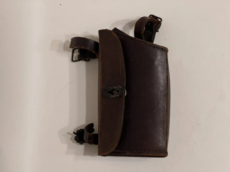 Jb Brooks Leather British Military Bicycle Tool Bag 1943