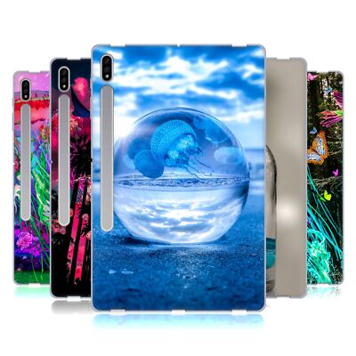 OFFICIAL DAVE LOBLAW AQUATIC FANTASY SOFT GEL CASE FOR SAMSUNG TABLETS 1