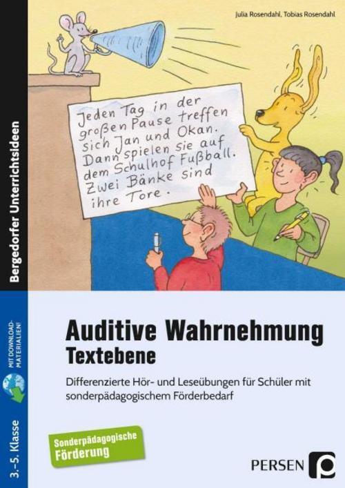 Thumbnail - Auditive Wahrnehmung - Textebene Julia Rosendahl 9783403203223