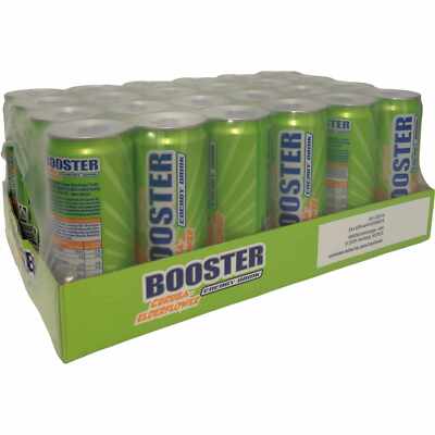 Booster Energy Drink Curuba Holunderblüte DPG 24x330ml Dose