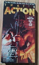That's  Action VHS 1990 Robert Culp hosts Awesome Action Scenes From AIP Studios