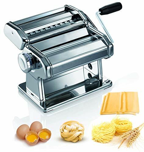 PASTA MAKER MACHINE Roller with Cutter Adjustable Thickness