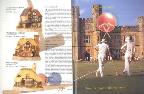 David Winter Country Cottage Collectors Guild Magazine Winter 1993 John Hine - Picture 8 of 15