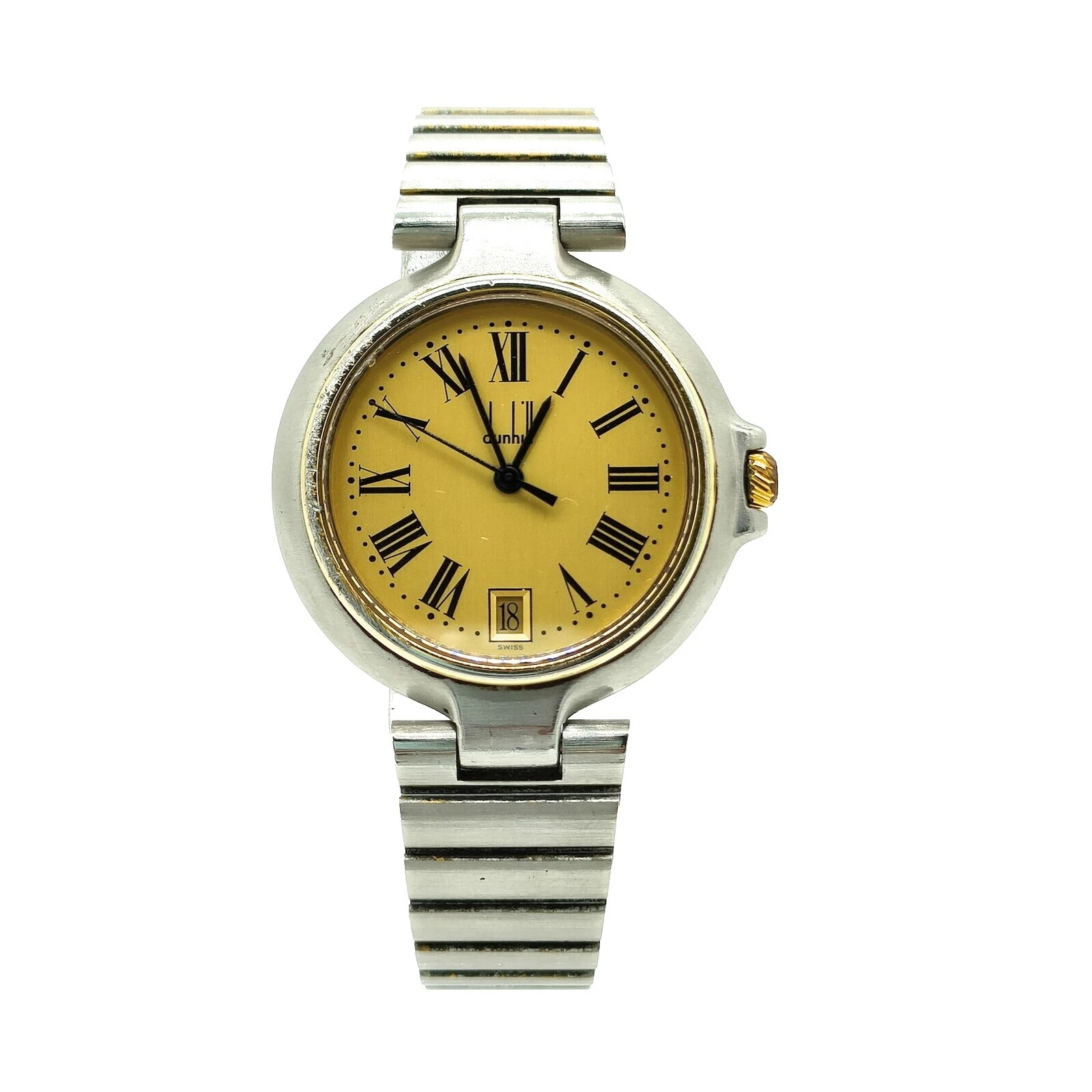 Banda de acero inoxidable Relojes de pulsera analógico Dunhill