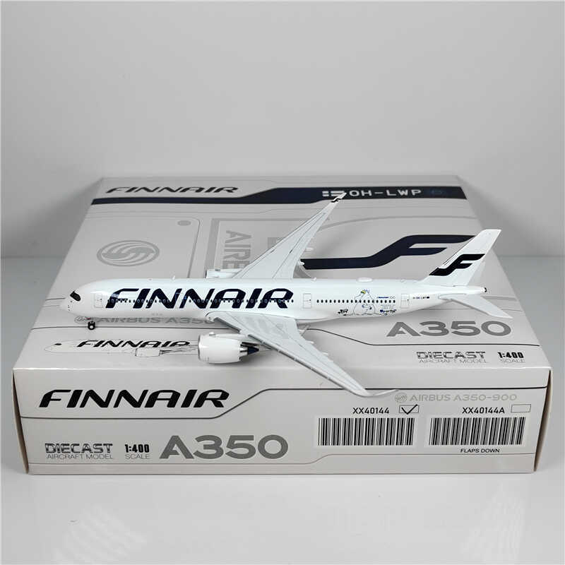 1:400 JC Wings FINNAIR AIRBUS A350-900 Passenger Airplane