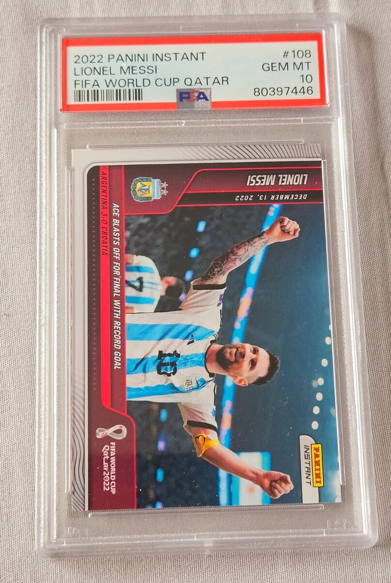 2022 Panini Instant FIFA World Cup Lionel Messi #108 /3286 2022 Panini Instant FIFA World Cup Lionel Messi #108 /3286