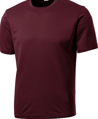 MEN'S MOISTURE WICKING DRY FIT Workout Running Short Sleeve T-SHIRT NEW ST350