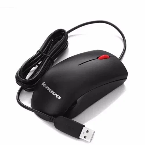 Lenovo M120 Pro USB Mouse 1000DPI Optical Wired Mouse Wheel Mini 3D Mice - Image 4 of 4