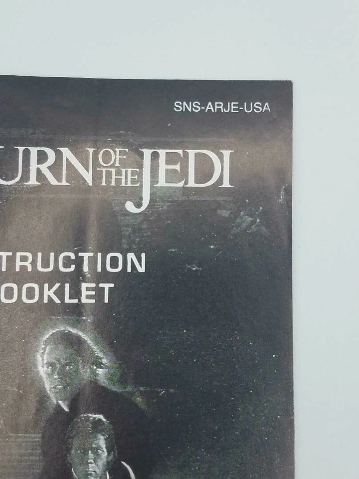Super Star Wars Return of the Jedi SNES Super Nintendo solo manual - Imagen 2 de 4