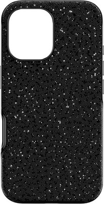 Swarovski High Smartphone Case, iPhone  16, Black