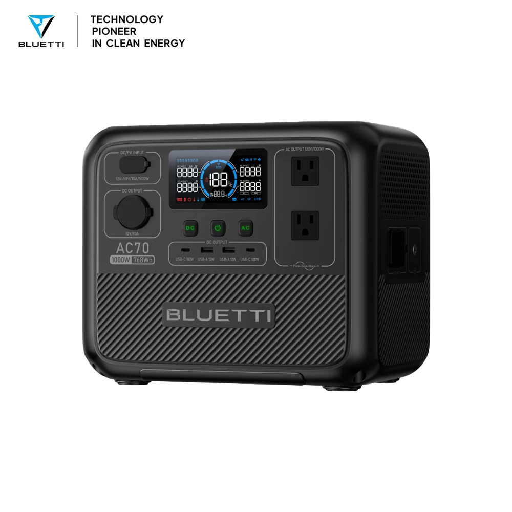 Bluetti AC70 Power Station - Thumbnail 2