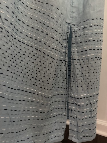 Pure jill ~ GORGEOUS FULL LENGTH LINEN DRESS 1X / 2X ~Pretty and Feminine GREAT! - Picture 2 of 8