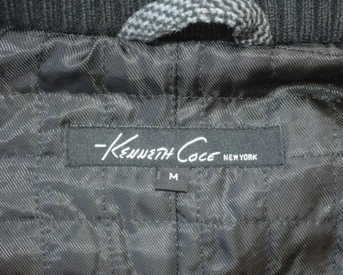 Kenneth Cole New York Coat - Men Medium Gray Wool with Bib M NWOT image 5