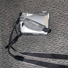Canon Digital Video Camcorder ZR10 Camcorder - Silver Handheld Untested