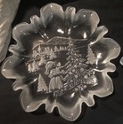 Lot Of 3 Mikasa Frosted Christmas Dishes 12’ 9’ 10’ — photo 3
