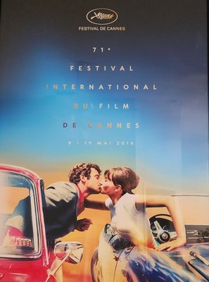 Original Poster CANNES 2018 FILM FESTIVAL - CAR - PIERROT LE FOU - MEDIUM FRENCH
