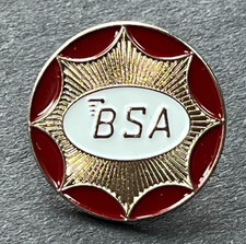MOTORCYCLE Pin Badge BSA
