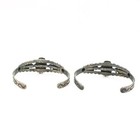Fred Harvey Era Sterling Turquoise Thunderbird Ring Pin Cuff Lot of 5 #S5621-4 — photo 10