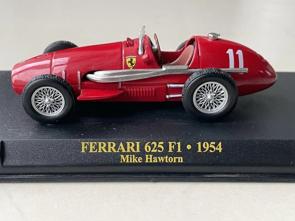 Ferrari 625 F1 1954 #11 Mike Hawthorn 1/43 F1 Formule 1 Altaya - Photo 2/4
