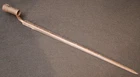 Early 19th C. British / American L Mortise Musket Rifle Bayonet 21 3/4 Inches