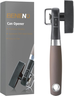 Can Opener, Manual Side Safe Cut Can Opener Smooth Edge with Durable Sharp Blade